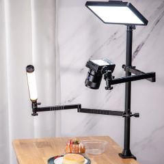 Vijim LS22 - Thanh kẹp cạnh bàn livestream , .....