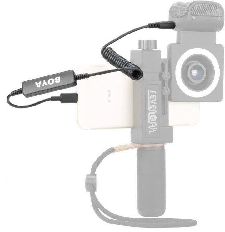 Cáp chuyển đổi từ 3.5mm TRS sang Lightning - BOYA BY-35C-L