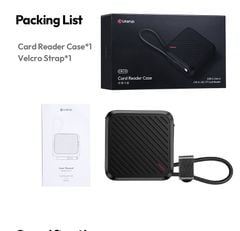 Ulanzi CRC10 Vỏ đầu đọc thẻ 3 trong 1