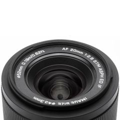 VILTROX AF 20mm F2.8 FE 157g Lighteight Wide Angle Large Aperture Auto Focus