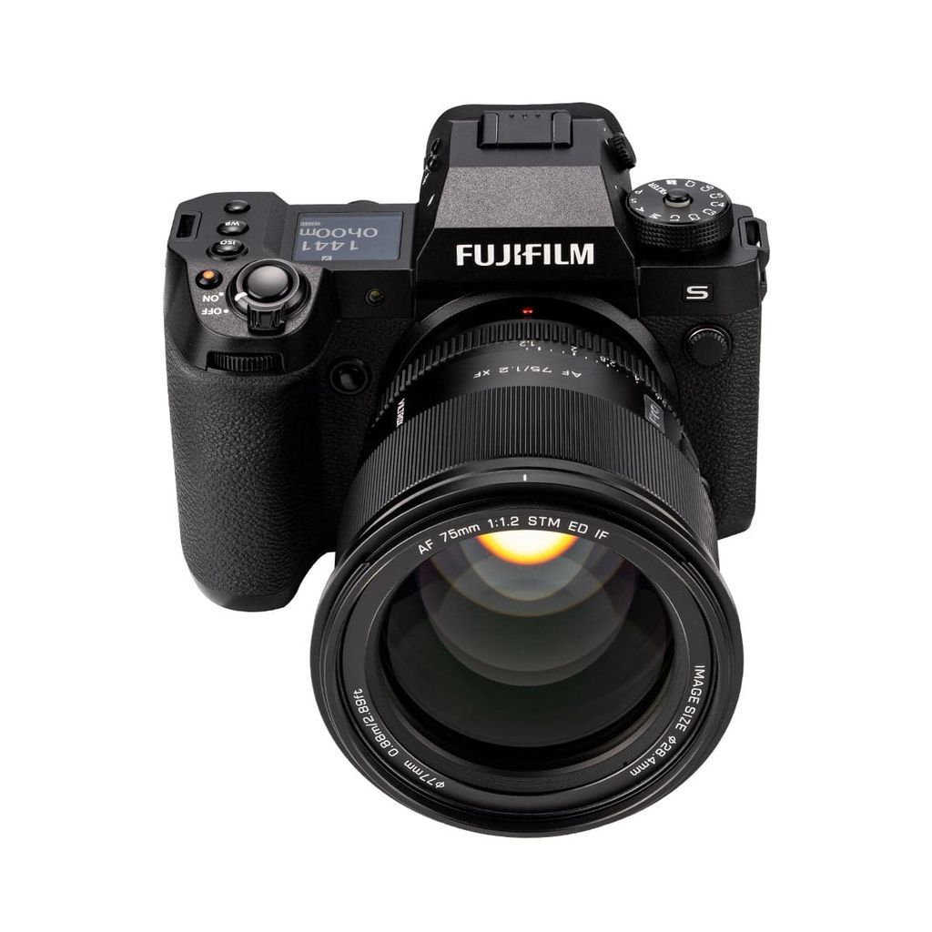 VILTROX AF75 F1.2 XF For FUJIFILM X-mount Cameras