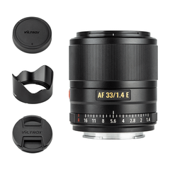 VILTROX AF33 F1.4 E-mount Autofocus Prime Lens for Sony