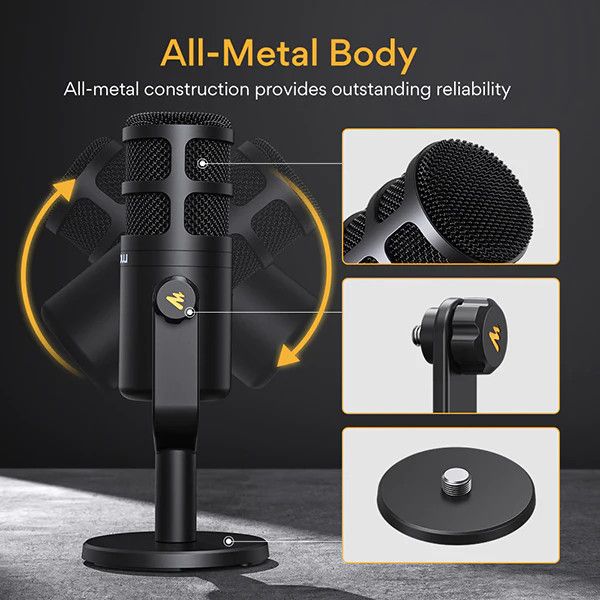 MAONO PD100 / Mic thu âm Podcast Dynamic đa hướng cổng XLR