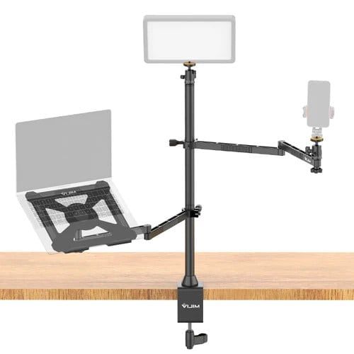 Vijim LS22 - Thanh kẹp cạnh bàn livestream , .....