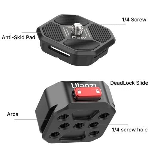 Ulanzi Claw Quick Release Set (Generation II)