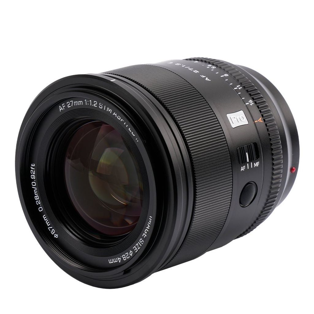 VILTROX AF 27mm F1.2 Pro E/Z Large Aperture Lens For Sony and Nikon