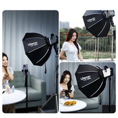 Softbox Ulanzi 40cm / 60cm Octagonal with Mini Bowens Mount (DS40/DS60)