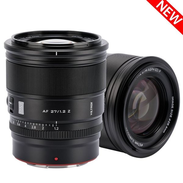 VILTROX AF 27mm F1.2 Pro E/Z Large Aperture Lens For Sony and Nikon