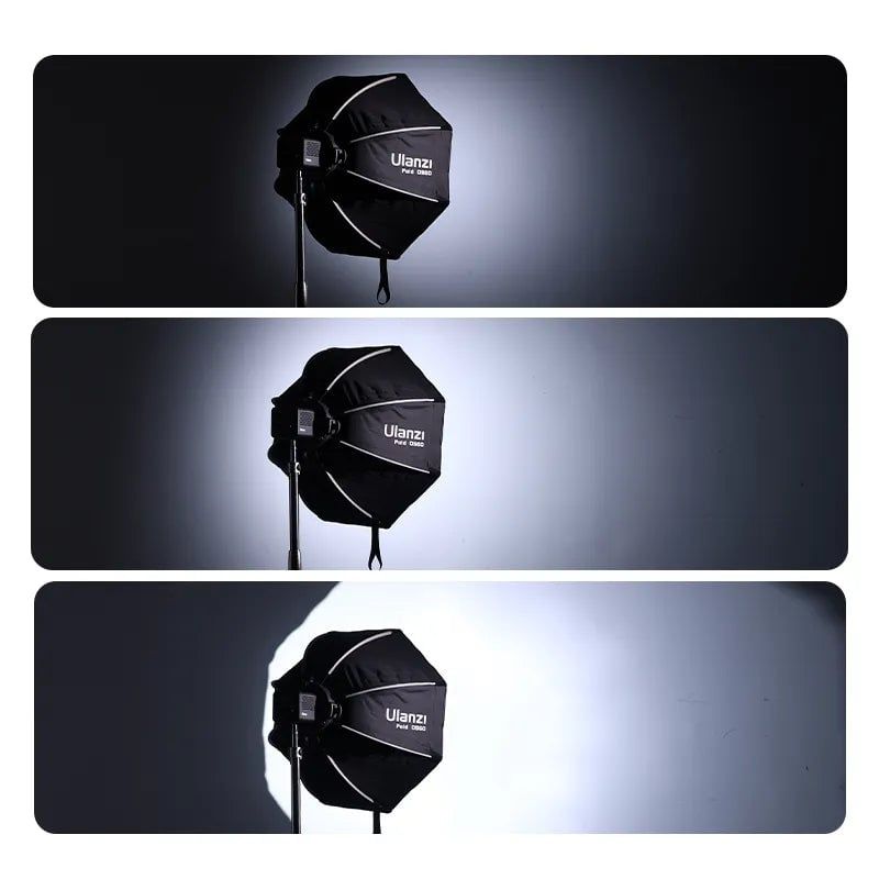 Softbox Ulanzi 40cm / 60cm Octagonal with Mini Bowens Mount (DS40/DS60)