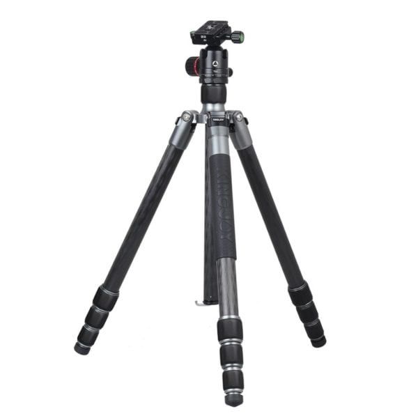 Gậy Nối Dài A83 Carbon Fiber Tripod with T21 Low Profile Ball Head – Chính Hãng KINGJOY