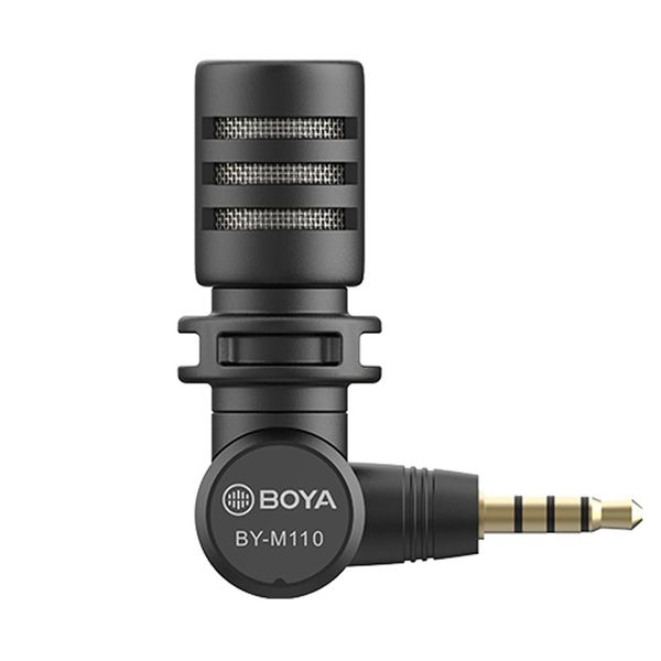 BOYA BY-M110 – Mic thu âm Plug in TRRS 3.5mm cho điện thoại