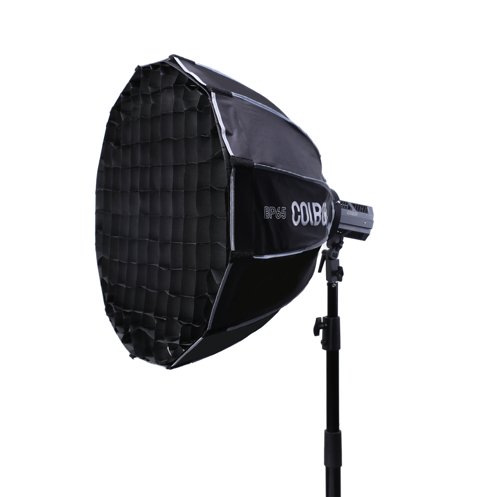 Colbor BP65 Quick-Setup Parabolic Softbox with Grid and Bowens Mount