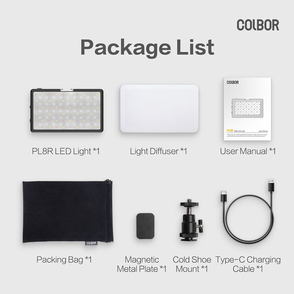 Colbor PL8R Đèn Led  RGB đổi màu