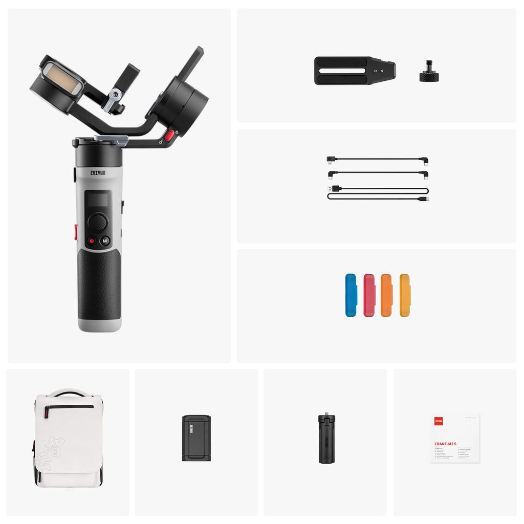 Zhiyun || Crane M2S Combo || Cải Tiến Vượt Trội - Nâng Cấp 4.0