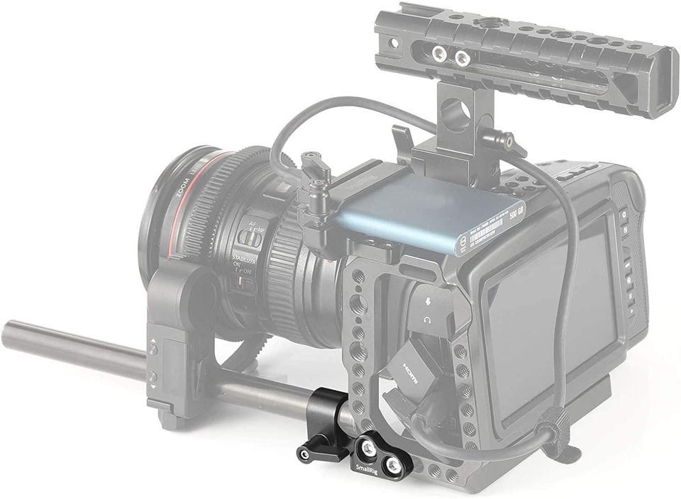 SMALLRIG 15MM SINGLE ROD CLAMP FOR BMPCC 4K / 6K CAGE (DCS2279)