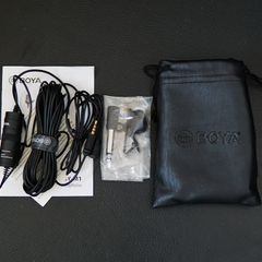 BOYA Lavalier BY-M1 Micro Cài Áo sử dụng cho Smartphone / Camera jack 3.5 (FB201)
