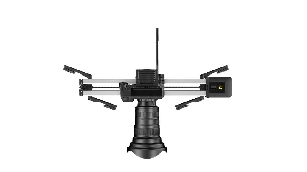 Slider Micro 2 E800. Tải trọng 8kg/18lbs. Ứng dụng bảo vệ tắt nguồn động cơ Ultra Silent Step – Hỗ trợ Android & iOS