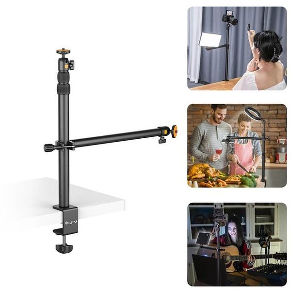 VIJIM LS02 - Chân quay Top Shot có kẹp cạnh bàn