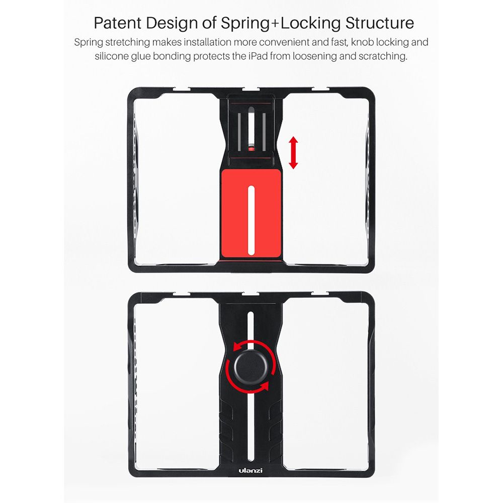 Khung Giá Đỡ Dành cho iPad Pro /Air /Mini - Ulanzi U-pad IPad Metal Cage