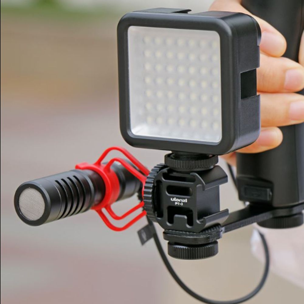 Ulanzi PT-03 - Triple Cold Shoe Ngàm mở rộng