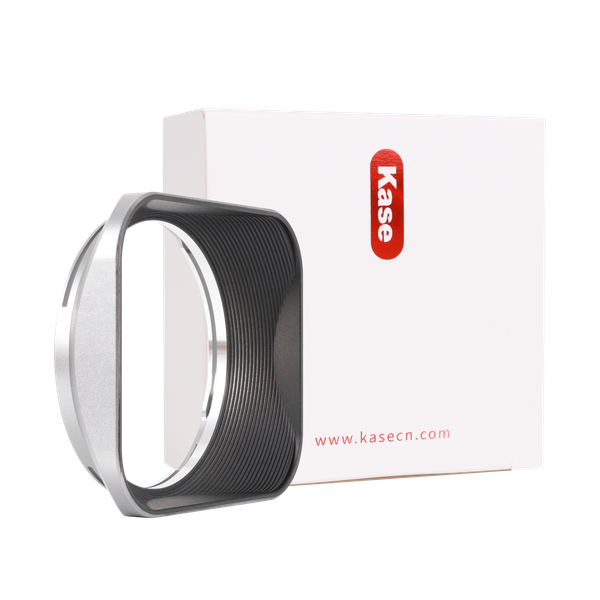 Kase Square Lens Hood For Fujifilm X100VI Black / Silver