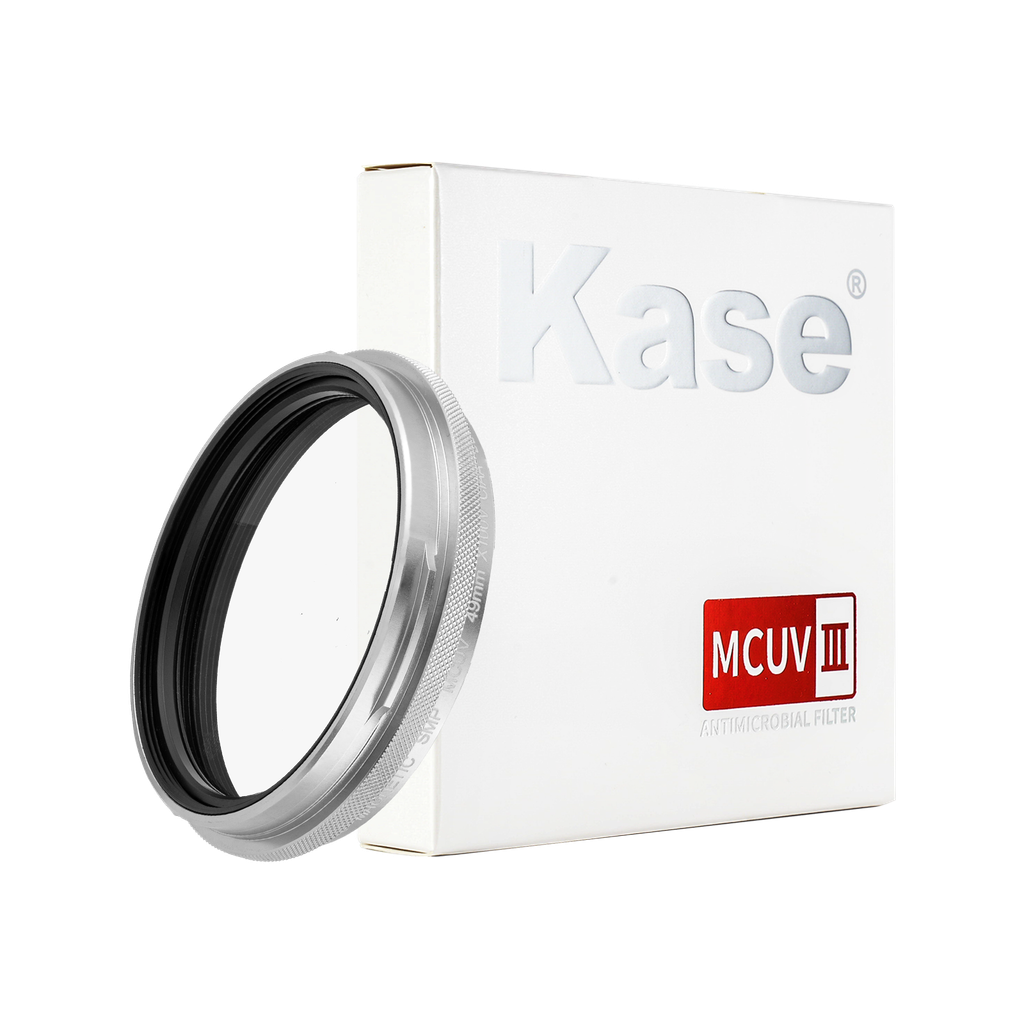 Kase MCUV (III) 49mm For Fujifilm X100VI Black / Silver
