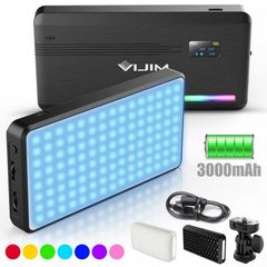 VIJIM VL196 RGB Fill Light - Pin 5000mAh (2500-9000K)