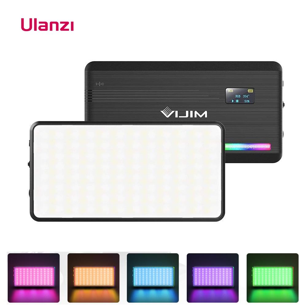VIJIM VL196 RGB Fill Light - Pin 5000mAh (2500-9000K)