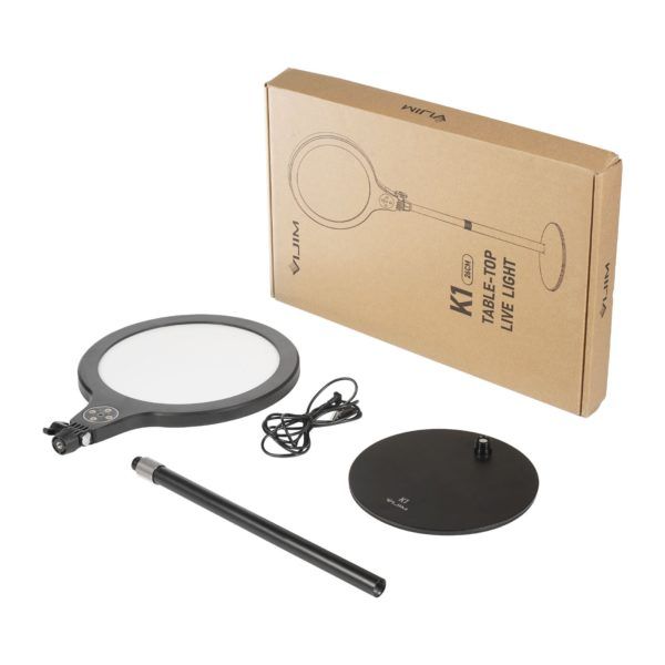 VIJIM K1 Softer Ring Light for Live Streaming (FUVLT)