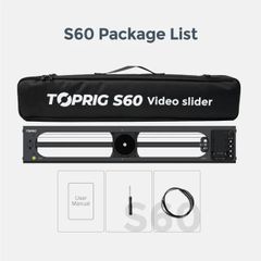 Accsoon TOPRIG S40/S60 - Thanh Trượt Máy Ảnh Quay Video