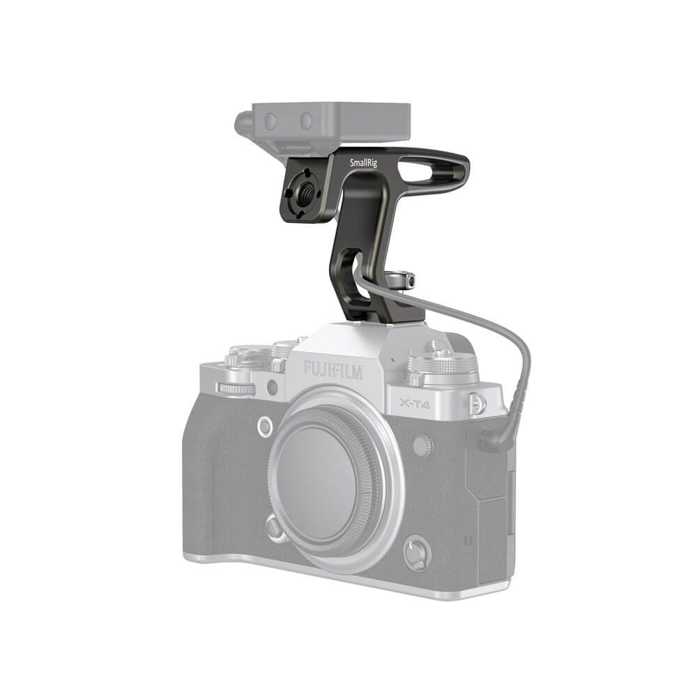 SmallRig HTH2759 - Mini Top Handle for Light-weight Cameras (Cold Shoe Mount)