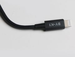 Cáp kết nối BY-K1 .Từ Jack 3.5mm sang Cổng Lightning (3.5mm Male TRRS to Male lightning adapter cable)