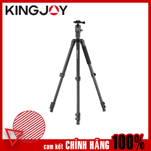 Chân Máy Ảnh G555+G0 Section Travel Tripod Detachable Monopod – Chính Hãng KINGJOY