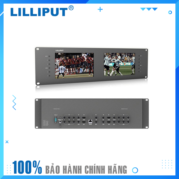 Lilliput RM-7028S Màn hình giá đỡ 7″ 3RU Rack Monitor (FLRM2) (Hàng Order)