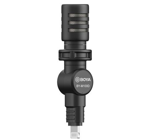 BOYA BY-M100D cổng Lighting – Mic thu âm Plug-in dành cho điện thoại iphone IOS