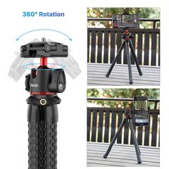 ULANZI MT-33 - Chân Tripod bạch tuộc dành cho Máy ảnh & Điện thoại, Ballhead xoay 360°