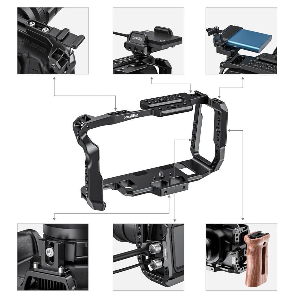 SmallRig Cage cho Blackmagic Design Pocket Cinema Camera 4K & 6K 2203B (NRB11)