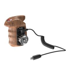 SmallRig Right Side Wooden Hand Grip with Record Start/Stop Remote Trigger for Sony Mirrorless Cameras HSR2511 (NRSQ1)
