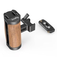 SMALLRIG 2978 WOODEN NATO SIDE HANDLE (WITH QUICK RELEASE NATO RAIL) (NRUJ1)