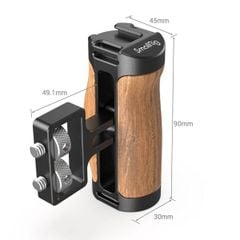 SmallRig  2913 - Wooden Mini Side Handle (1/4”-20 Screws) (NRUJ4)