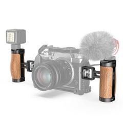 SmallRig 2914 - Wooden Mini Side Handle (ARRI-Style Mount) (NRUJ5)