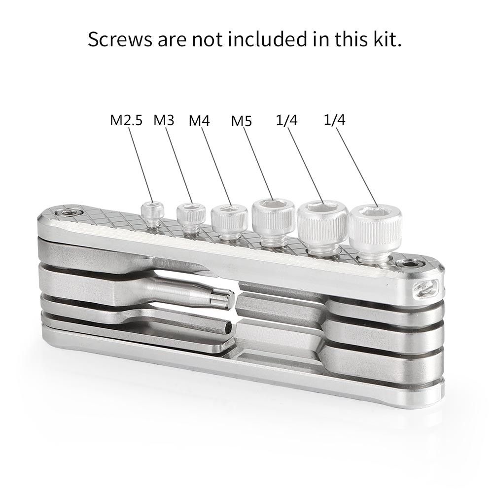 SmallRig 2213 - Folding Tool Set with Screwdrivers and Wrenches (NRUSZ1)