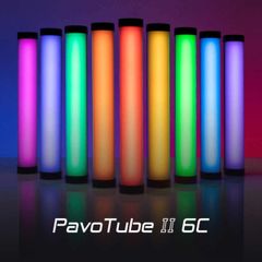 Nanlite PavoTube II 6C – Đèn Led Ống Đổi Màu RGB Tích Hợp Pin Sạc Ở Thân Nhỏ Nhất 2020