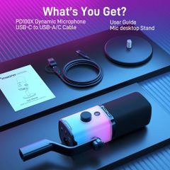 MAONO PD100X USB/XLR Dynamic Microphone For Game Streamers