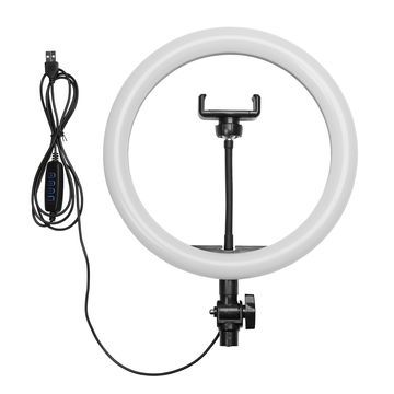 R11+FL019 – Kingjoy 11” Video Ring Light with Stand (FKR11)