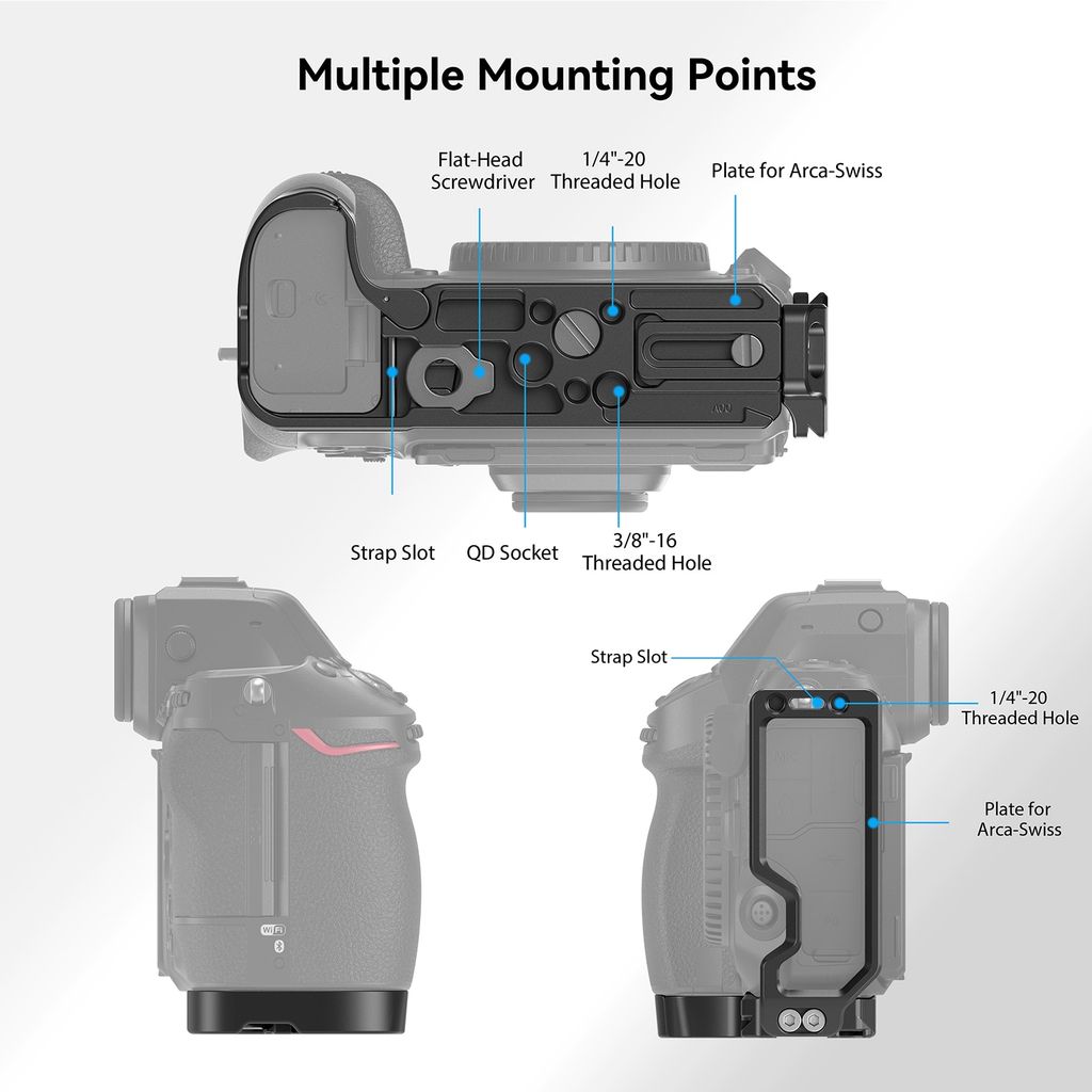 SmallRig L-Bracket for Nikon Z 8 3942