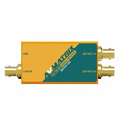 AVMATRIX SD1121 - 12G - SDI SIGNAL REPEATER