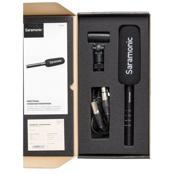Thiết Bị Truyền và Thu Âm- Saramonic Shotgun Microphone SR-TM1 (FS201)