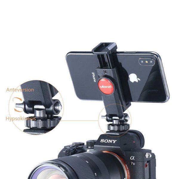 Ulanzi ST-06S Ngàm kẹp điện thoại Ulanzi sang trọng và chắc chắn dễ dàng sử dụng