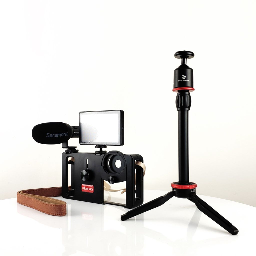 Superior VLOG KIT 1 – Độ Camera cho Smartphone – Combo phụ kiện quay Vlog cho Điện Thoại bạn chắc chắn phải có